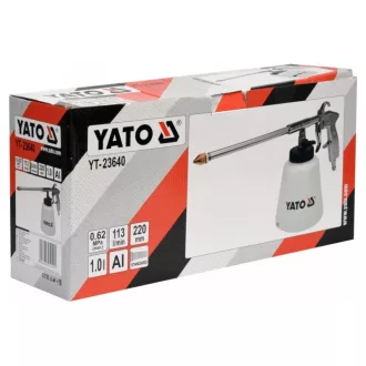 Pistol pneumatic de pulverizare spuma YATO Aluminiu 1 litru
