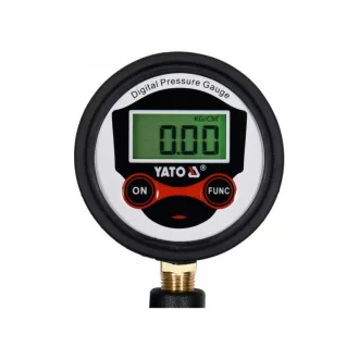   Pistol pneumatic YATO pentru pneuri cu manometru LCD 1/4"