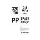 Pistol de suflat YATO cu mâner lung 320 mm