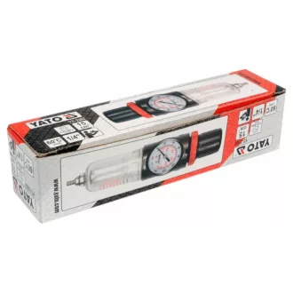   Filtru de aer pneumatic YATO cu regulator de presiune 1/4"