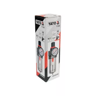   Filtru de aer pneumatic YATO cu regulator de presiune 1/2"