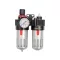 Filtru de aer pneumatic YATO cu regulator de presiune si rezervor de grasime 1/4" 90 cmc