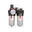 Filtru de aer pneumatic YATO cu regulator de presiune si rezervor de grasime 1/4" 90 cmc