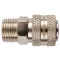 Conector rapid pneumatic YATO filet 1/2".