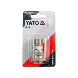 Conector rapid pneumatic YATO filet 1/2".