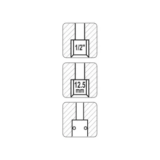 Conector rapid pneumatic YATO 1/2"