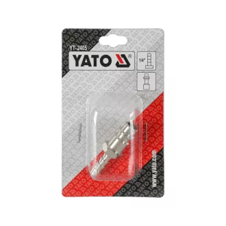 Capăt furtun YATO Conector de țeavă de 1/4".