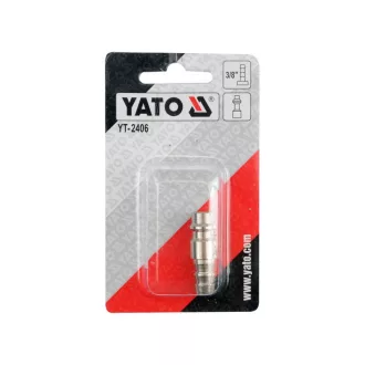Capăt furtun YATO Conector de țeavă de 3/8".