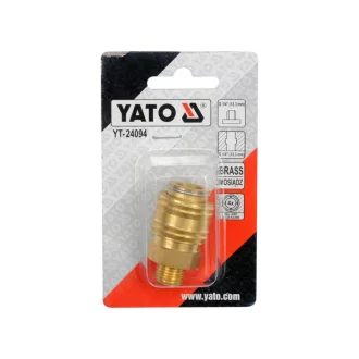 Conector rapid pneumatic YATO 1/4" alamă