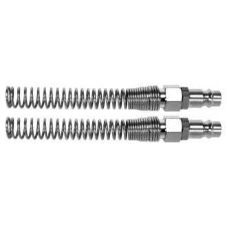   Conector rapid tată YATO pentru furtun pneumatic cu capăt de tub de 1/4" 6 x 10 mm