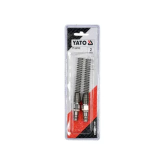   Conector rapid tată YATO pentru furtun pneumatic cu capăt de tub de 1/4" 6 x 10 mm