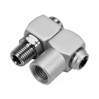   Conector pneumatic YATO 1/4" poate fi rotit la 360 de grade