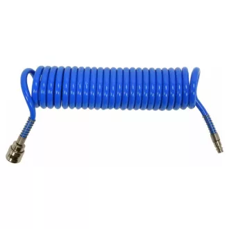   Furtun pneumatic YATO (spiral) cu conector rapid 5,5 x 8 mm x 5 m