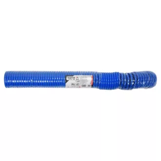   YATO Furtun pneumatic (spiral) cu conector rapid 6,5 x 10 mm x 15 m 1,2 MPa
