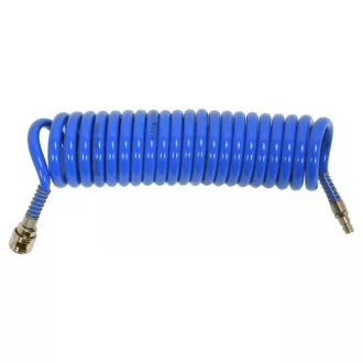   YATO Furtun pneumatic (spiral) cu conector rapid 8 x 12 mm x 5 m 1,2 MPa