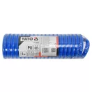 YATO Furtun pneumatic (spiral) cu conector rapid 8 x 12 mm x 5 m 1,2 MPa