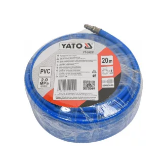 YATO Furtun pneumatic cu racord rapid 8 mm x 20 m