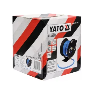 Tambur furtun pneumatic YATO 10 mm x 15 m
