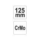 YATO Clește cu autoblocare curbat 125 mm CrMo