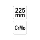 YATO Clește cu nas lung auto-blocant 225 mm