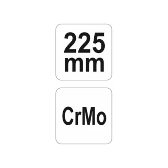 YATO Clește cu nas lung auto-blocant 225 mm