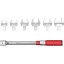 YATO Set chei dinamometrice cu capete interschimbabile 17-29 mm