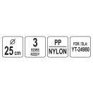 YATO Perie 250 mm YT-24980 pentru curățător de țevi