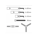 Set de extractoare de rulmenți YATO din 12 piese pentru locuri greu accesibile