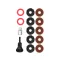 Set de șlefuire butuc YATO 14 bucăți 1/2"