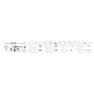   Set butuc roată și extractoare de rulmenți YATO Slide greutate 16 bucăți