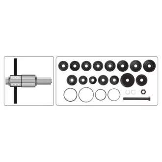   Kit de tragere și adaptor de rulmenți YATO pentru suspensie față din 23 de piese