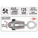 Extractor de discuri YATO cu falcă dreaptă, cu auto-strângere