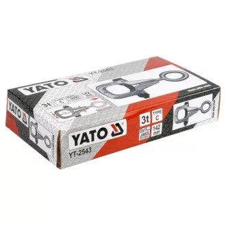   YATO Extractor de disc cu locaș, falcă cu auto-strângere 3,0 t