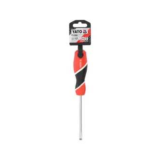 Șurubelniță YATO plată 5 x 100 mm magnetică S2