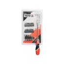 Șurubelniță YATO flexibilă 1/4" 31 piese