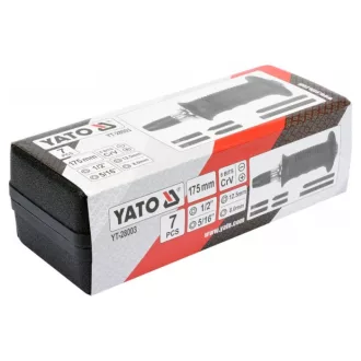 Set de chei manuale cu impact YATO din 7 piese