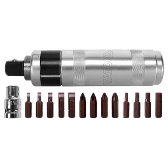 YATO Set chei manuale cu impact 15 piese magnetice