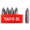 YATO Set capete de bit 5 bucăți PH2 36 mm (pentru YT-2800, YT-2801) CrV
