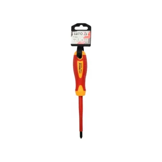 Șurubelniță YATO PH2 x 100 mm izolată până la 1000 V