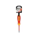 Șurubelniță YATO PZ0 x 60 mm izolată până la 1000 V