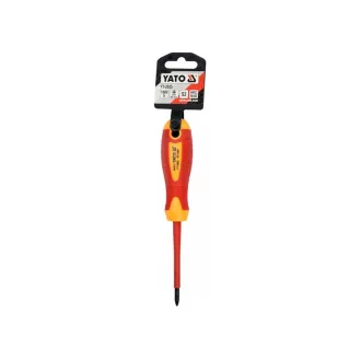 Șurubelniță YATO PZ1 x 80 mm izolată până la 1000 V
