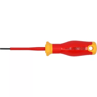   YATO Șurubelniță plată 2,5 x 75 mm, izolație până la 1000 V, design subțire