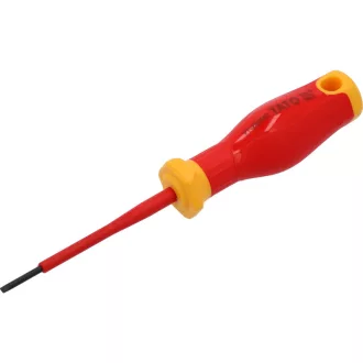   YATO Șurubelniță plată 2,5 x 75 mm, izolație până la 1000 V, design subțire