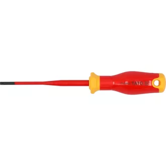   YATO Șurubelniță plată 3,5 x 100 mm, izolație până la 1000 V, design subțire