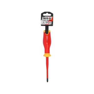   YATO Șurubelniță PH2 x 100 mm, izolație până la 1000 V, design subțire