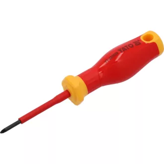   YATO Șurubelniță PZ0 x 60 mm, izolație până la 1000 V, design subțire
