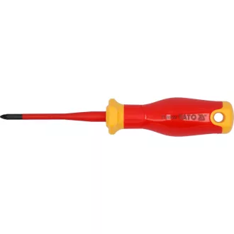   YATO Șurubelniță PZ1 x 80 mm, izolație până la 1000 V, design subțire
