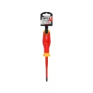 YATO Șurubelniță plată/PH2 x 100 mm, izolație până la 1000 V, design subțire