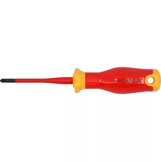   YATO Șurubelniță plată/PZ1 x 80 mm, izolație până la 1000 V, design subțire