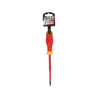   YATO Șurubelniță T25 x 125 mm, subțire, izolată până la 1000 V